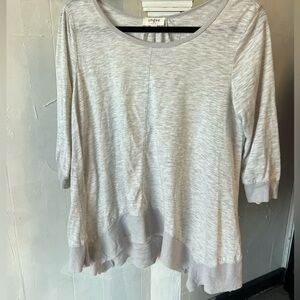 Umgee USA grey over size shirt